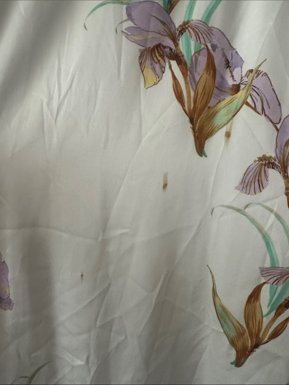 Kobi Halperin White Floral Long-Sleeve Tie-waist Dress - Picture 2 of 5